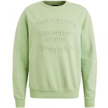PME Legend Herrencrewneck – 100 % Baumwolle, Rundhals, Langarm Rippbündchen