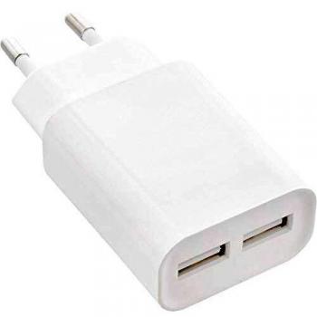 Caricatore da Muro InLine® 2 Porte USB Bianco