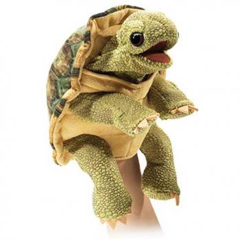 Peluche Tortue Debout 28 cm – Marionnette Folkmanis