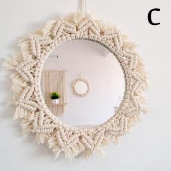 Decorative Macrame Mirror