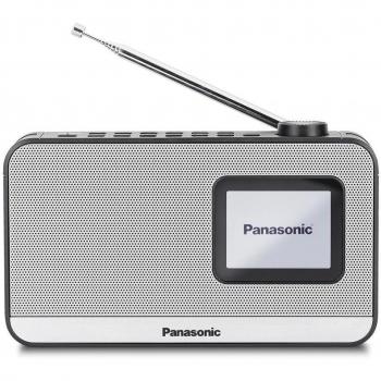 Panasonic RF-D15EG-K (FM, DAB+, Bluetooth), Radio, Schwarz, Weiss