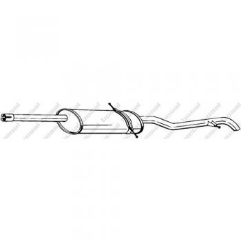 Bosal 286-555 Exhaust Silencer