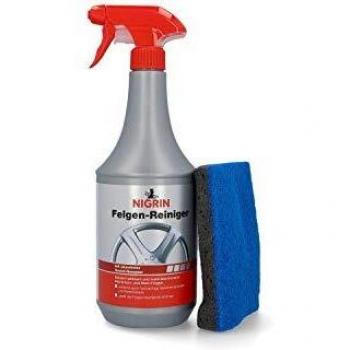 Nigrin Felgen-Reiniger & Schwamm (1 L) für strahlende Felgen