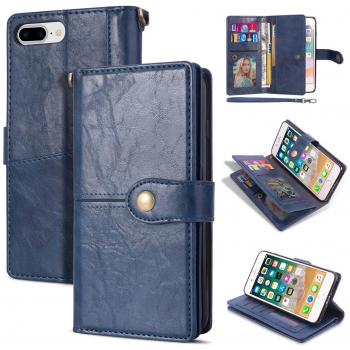 Protective Card Holder Case for iPhone 7/8, Navy Blue