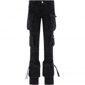 The Attico Women's Loose-fit Black Essie Jeans, Size W27