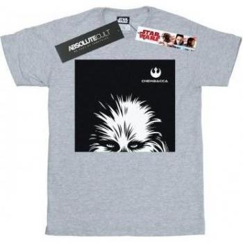 Camiseta Star Wars: Look Chewbacca para Chicas, Algodón