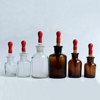 Flacon de réactif en verre 30ml