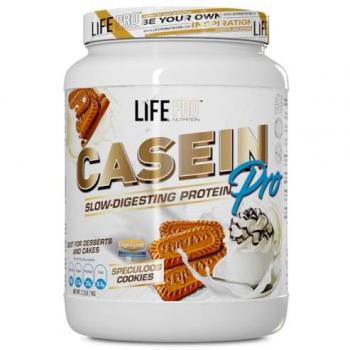 Sachet de biscuits à la caséine Life Pro Nutrition, morceaux de speculoos 900 g