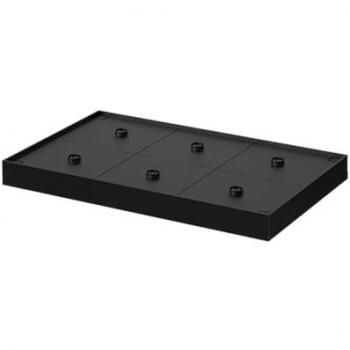 Plateau de chargement Noir Plastique 6 Lampes LUMISKY