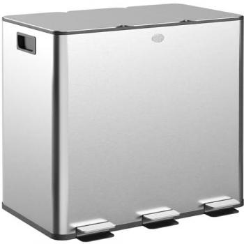 Cubo di spazzatura per cucina con scomparti extra