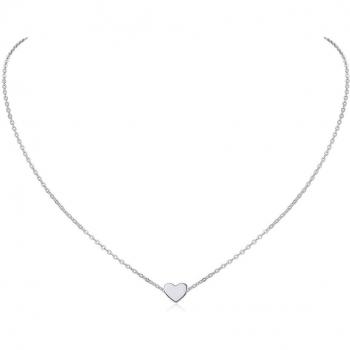 Tiny Heart Drop Necklace
