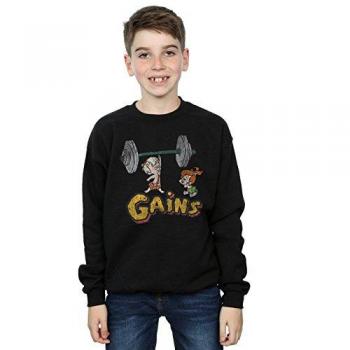 The Flintstones Boys’ Classic Distressed Pullover – Size 5-6 Years