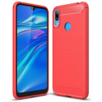 Dual Hue Gel Case for Huawei Y7 2019 – Blue + Red