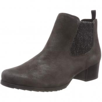 CAPRICE Damen Stiefeletten 25302, Grau (Dk Grey Pearl 251)