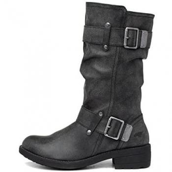 Rocket Dog Women's Trumble Biker Boots, Black (Black Galaxy), 6 UK 39 EU