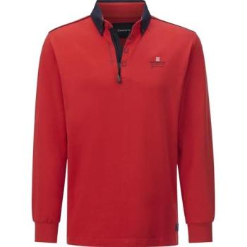 BABISTA Herren‑Kapuzen‑Freies Sweatshirt „MODASOLE“ – Rot, XL, 100 % Baumwolle