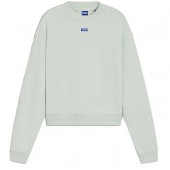 Hugo Boss Delessa 1 Light Pastel Green Blue Hoodie S Women’s Edition
