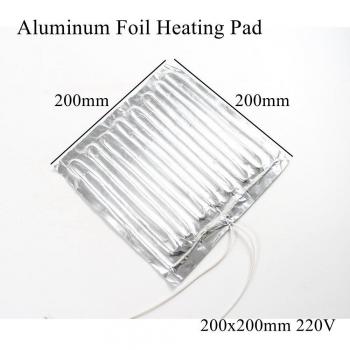 200x200mm 220V Rubber Heating Pad for 3D Printers
