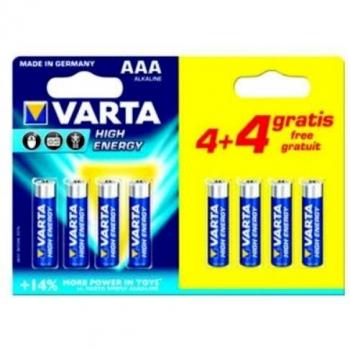 Alkaline AAA Batteries with Extra Life, VARTA