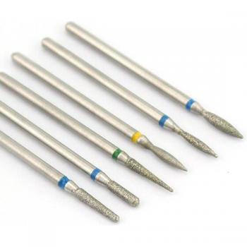 6pcs Diamond Nail Drill Bit Kit for Nail Art