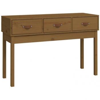 Consola de Madera de Pino con Diseño Funcional y Elegante