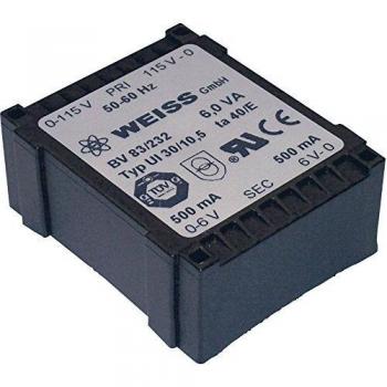 Weiss Elektrotechnik 83/235 2 x 12 V/AC Transformator
