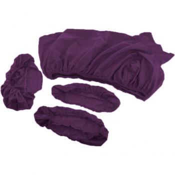 Ensembles de Draps de Table de Massage avec Housse de Visage et Oreiller de Main