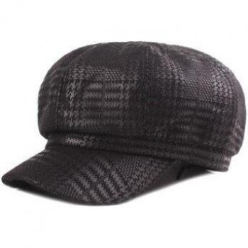 XdanqinX Women's Novelty Retro Newsboy Hat