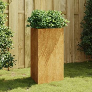 VidaXL Corten Steel Planter 50x43x75 cm