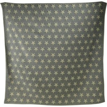 David Fussenegger Flanelldecke Finn „Sterne allover“ 130 × 130 cm