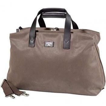 JUMP Sac 3 Compartiments 47 cm Uppsala avec poignées en cuir synthétique et fermeture éclair renforcée (Rouge) (4439NU)