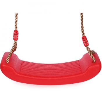 Outdoor Tree Swing Set for Kids: Rope, Molded Plastic Seat, and Safety Belt