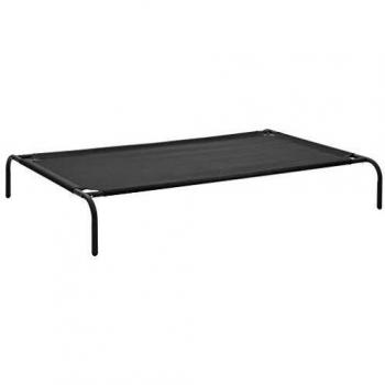 Cama para perros elevada XL color negro
