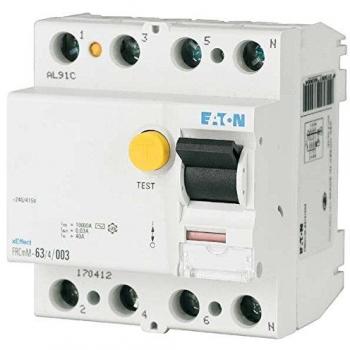 Interruttore differenziale Eaton 63A 4p 300mA Tipo A 167106