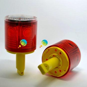 Protection Solaire de Chantier avec Lumière d'Avertissement
