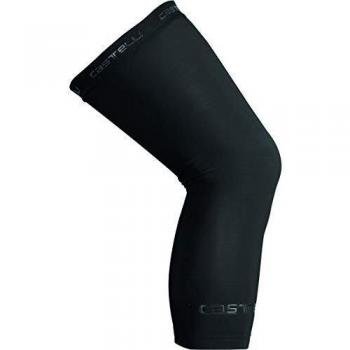 Castelli Cycling Thermoflex 2 Knee Warmers (Black, L)