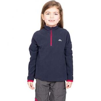 Young Explorer Navy Fleece, Half Zip – Trespass Kids