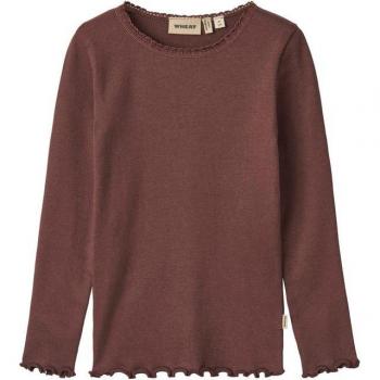 WHEAT Langarmshirt L/S mit Rippmuster Reese