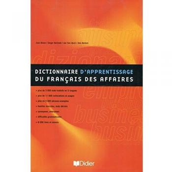 DICTION.D'APPRENTISSAGE FRANCAIS DES AFFAIRES