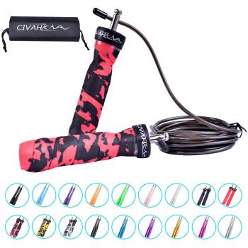 CIVAH Men's and Women's Adult Double Lower Exercises Jump Rope