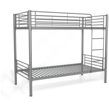Litera Metálica Bodega Doble 90 cm AS110 Gris