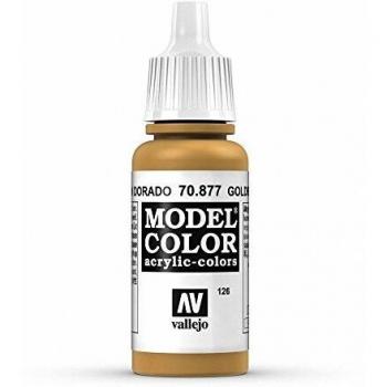 Acrylfarbe Vallejo Model Color Goldbraun 17 ml