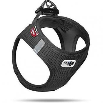 Curli Mesh Dog Harness in Black Colour 3Xs