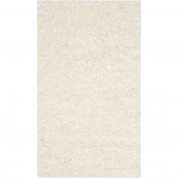 White Athens Shag Doormat – 3′ × 5′, Safavieh