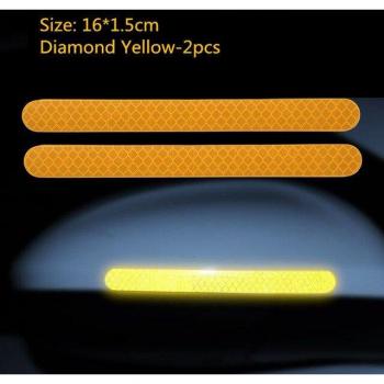 Anti-Collision Rearview Mirror Reflective Strip