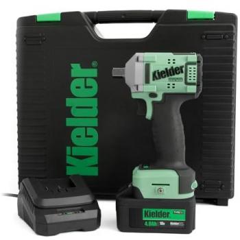 Kielder 18V 1/2 Sq Drive Ultra Compact Impact Wrench with 4.0Ah Battery