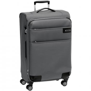 Roncato UNO Soft Deluxe Reisekoffer – Anthrazit – 82 cm – 4‑teiliger Aufbau