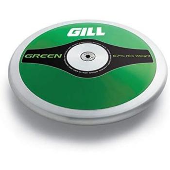 Gill 1.6 kg Green Discus for Athletics