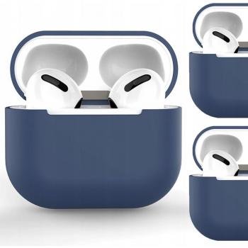 Blaue AirPods Pro Kopfhörerhülle mit weichem Silikon-Design