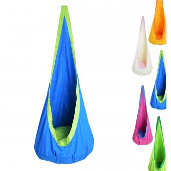 Blaues Hängesitz-Set „Pink Papaya“ – TÜV zertifiziert